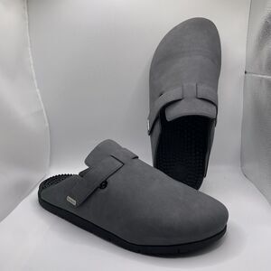 Kenkoh Massage Sandals Men’s 11 Gray Slip On LE-527 Summer Beach Comfort Casual